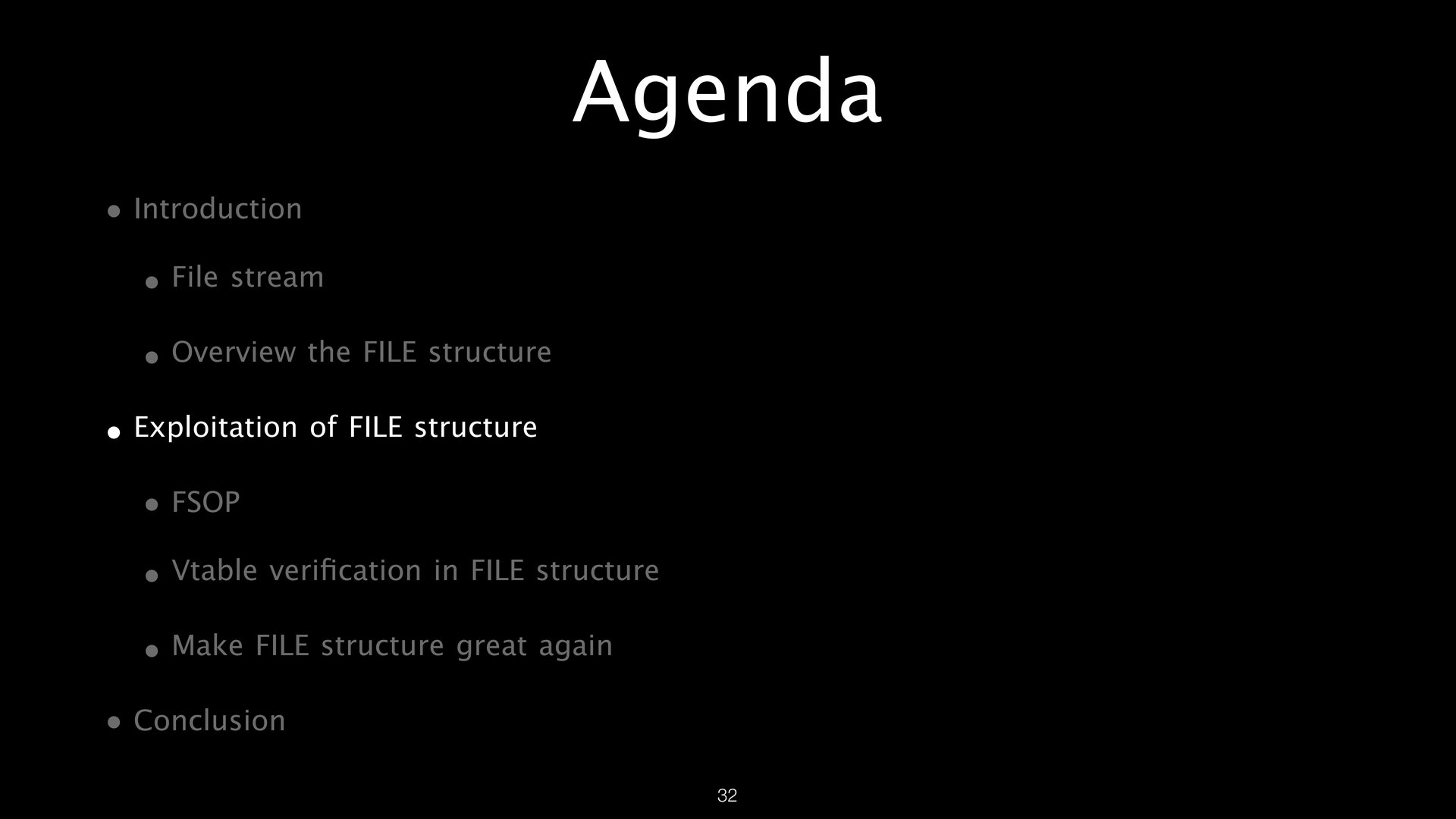 FILE Structures page 32